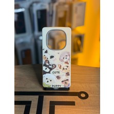 Avcı Teknoloji Market Redmi Note 14 Pro Uyumlu Özel Tasarım Sevimli Figürlü Deri Dokulu Telefon Kılıfı