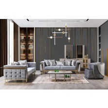 Polka Sofa Alya 3+3+1 Koltuk Takımı