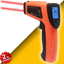 Sevgift Çift Lazerli Kızılötesi Lazer Termometre 1600°C | Infrared, Temassız Termometre & Isı Ölçer