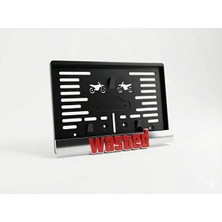 Wasted Takmatik Pleksi Motorsiklet Plakalık