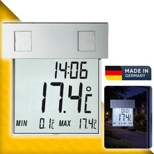 Sevgift Tfa 30.1035 Vision Solar Pencere Termometresi | Dijital Işıklı Dış Pencere Isı Ölçer