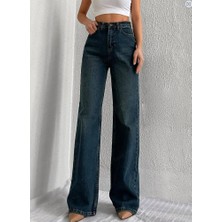 Gkc Butik Yeşil Tintli Kot Pantolon