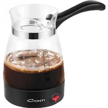 MiraLive Elektrikli Cam Türk Kahvesi Makinesi 0.5 Litre 650W Kahve Yapma Makinesi