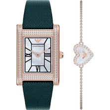 Emporio Armani AR80085SET Kadın Kol Saati ve Bileklik Seti