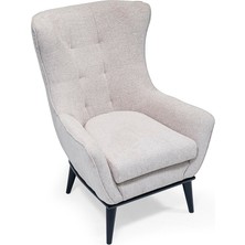 Polka Sofa Reta Gizli Düğme Berjer