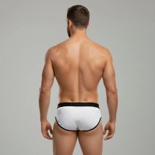 Hafif Giyim Erkek Çok Renkli Biyeli Mikro Delikli Slip HF251120