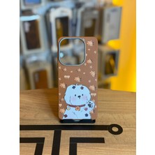 Avcı Teknoloji Market Redmi Note 14 Uyumlu Özel Tasarım Sevimli Figürlü Deri Dokulu Telefon Kılıfı