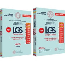 2026 8.sınıf Lgs Meb Örnek Soruları Sözel Çalışma 2li Kitap Seti Renkli Baskı A4 Ebat Güncel