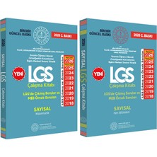 2026 8.sınıf Lgs Meb Örnek Soruları Sayısal Çalışma 2li Kitap Seti Renkli Baskı A4 Ebat Güncel