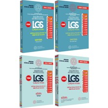 Karakutu Yayınları 2026 8.sınıf Lgs Meb Örnek Soruları Sözel ve Sayısal Çalışma Kitabı 4’lü Set Renkli A4 Boyut Güncel