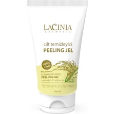 Lacinia Pirinç Özlü Peeling Jel 150 ml Tüm Ciltler İçin Derinlemesine Temizlik Etkisi
