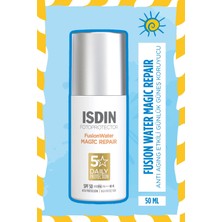 Isdin Isdın Fotoprotector Fusion Water Magic Repair SPF50 50ML | Cilt Esnekliğini Destekleyici Yüz Güneş Kremi