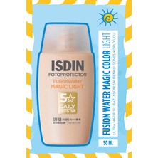 Isdın Fotoprotector Fusion Water Color Magic Light SPF50 50ML | Renkli Yüz Güneş Kremi