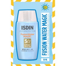 Isdin Fotoprotector Fusion Water Magic SPF50 50ML | Su Bazlı Yüz Güneş Kremi