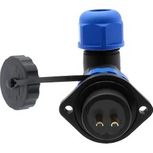 Zemira SD20 Su Geçirmez 2 Pin 20 mm Konnektör 90° Dirsek