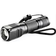 Zemira F-82 T6 LED Zoomlu 2000 Lm Yüksek Işık Şarjlı El Feneri