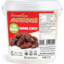 Kavaklıca Antepzade %100 Doğal Hurma Ezmesi 1 kg Şeker İlavesiz Sağlıklı Atıştırmalık