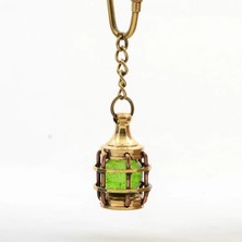 Zemira Pirinç Lamba Tasarımı Anahtarlık 2356G