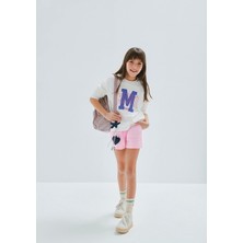 Mavi Pembe Şort 7410018-90773