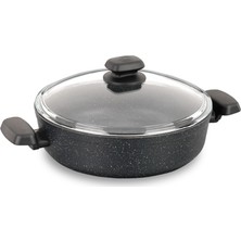 Korkmaz A1344 Ornella 26 cm Derin Tencere Granit Kaplama ile Şık Tasarım ve Kolay Temizlik