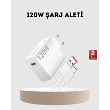 Zemira 120W Usb-C Şarj Adaptörü Süper Hızlı Şarj Güç Kaynağı Seti