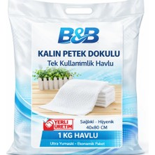BB Kozmetik Tek Kullanımlık Havlu 40x80 cm 1 kg