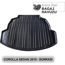 Elorcar Toyota Corolla Sedan 2019 ve Sonrası Bagaj Havuzu