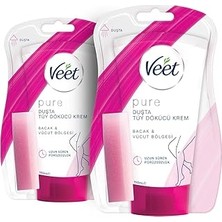 Uravas Store Veet Pure Duşta Tüy Dökücü Krem Normal Ciltler (2 x 150 Ml)