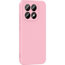 Case World Xiaomi Mi 15T ile Uyumlu Kapak Kamera Korumalı Içi Kadife Lansman Silikon Kılıf - Pembe