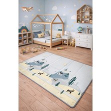 İnfant Hobby Elite Forest Premium Katlanabilir Oyun Matı Eğitici İçerik ile Eğlenceli Oyun Halısı 1 Adet