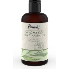 Homm Bitkisel Çay Ağacı Yağlı Yüz Yıkama Jeli 250 ml Arındırıcı Nemlendirici Etki Yağlı Ciltler İçin