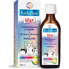 Acvison Kidofine Max Çocuklar İçin Multivitamin Fosfotidilserin L-Arjinin 13 Vitamin 8 Mineral