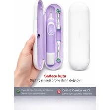 Wober Oral-B Şarjlı Diş Fırçası Saklama Kabı /kutusu, Sadece Pro 1, Vitality ve Starter Serisine Uyumlu-S