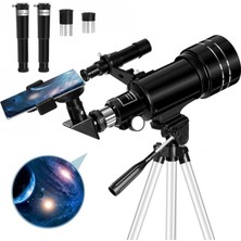 Pileli Store Pilelistore Güçlü Az 30070 Hd Profesyonel Astronomik Teleskop