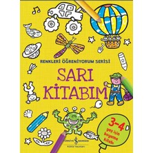İş Bankası Kültür Yayınları Sarı Kitabım Boyama Seti (Adel 12'li Boya Seti)