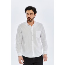 Trender Erkek Gömlek 12-7090 Beyaz
