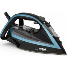 Tefal Turbo Pro FV5695 Buharlı Ütü 3000W Kireç Önleme Özelliği ve Hızlı Isınma ile Siyah-Yeşil