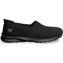 Ulusoy Magg Point Zenne 677 Triko Kadın Günlük Ayakkabı KA03T677 Siyah Siyah