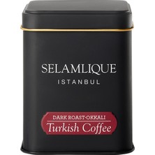 Selamlique İstanbul Selamlique Okkalı Türk Kahvesi Sade 125 gr İstanbul Menşeli Yoğun Aroma ile Lezzetli