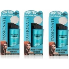 Passionate Şekillendirici Hacim Veren Saç Pudrası 20 gr x 3 Adet - Mavi