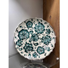 Anka Select El Yapımı Iznik Çini Desenli  Tabak Dekoratif Çanak