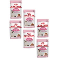 Royal Canin Yavru Kedi Konservesi Gravy Pouch Tavuk 85 gr (6 Adet) Besleyici Yaş Mama