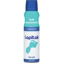 Lapitak 150 ml Ayak Deodorantı Ferahlatıcı Özellikleriyle Aktif Yaşam İçin Uygun