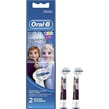 Oral-B Frozen II Çocuklar İçin 2'li Diş Fırçası Yedek Başlığı Ekstra Yumuşak Kıllarla