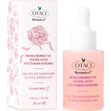 Otacı Nemlendirici ve Aydınlatıcı Yüz Bakım Serumu- Gül Özleri ve Hyalüronik Asit