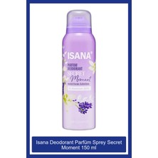 Isana Secret Moment Parfum Deo Sprey 150 ml Lavanta Vanilya Kokulu