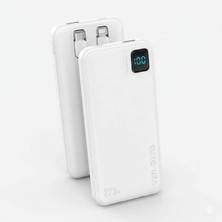 Ven-Dens VD-PB061 20000MAH Premium Powerbank Dahili Çift Kablolu