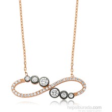 Inure Jewelry Inure Jewelry Gümüş Su Yolu Sonsuzluk Kolye