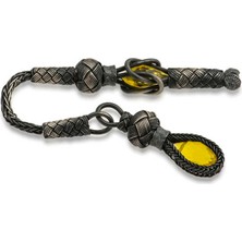 ​Inure Jewelry 1000 Ayar Gümüş Zirkon Taşlı Kazaziye Püskül