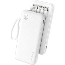 Ven-Dens VD-PB059 Premium 20000MAH Dijital Powerbank 4 Dahili Kablo